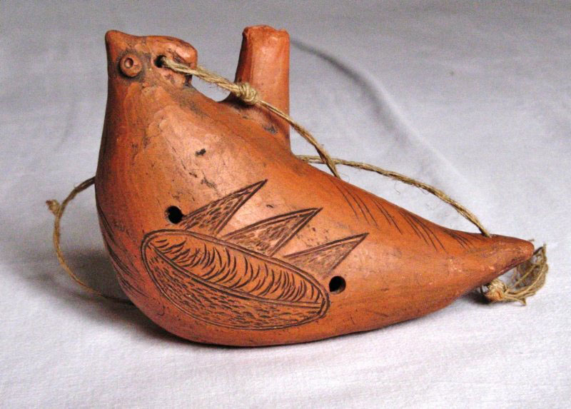 Окарина «Зозуля». 2007. Глина, ліплення